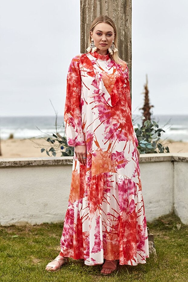 Batik Elbise 3067