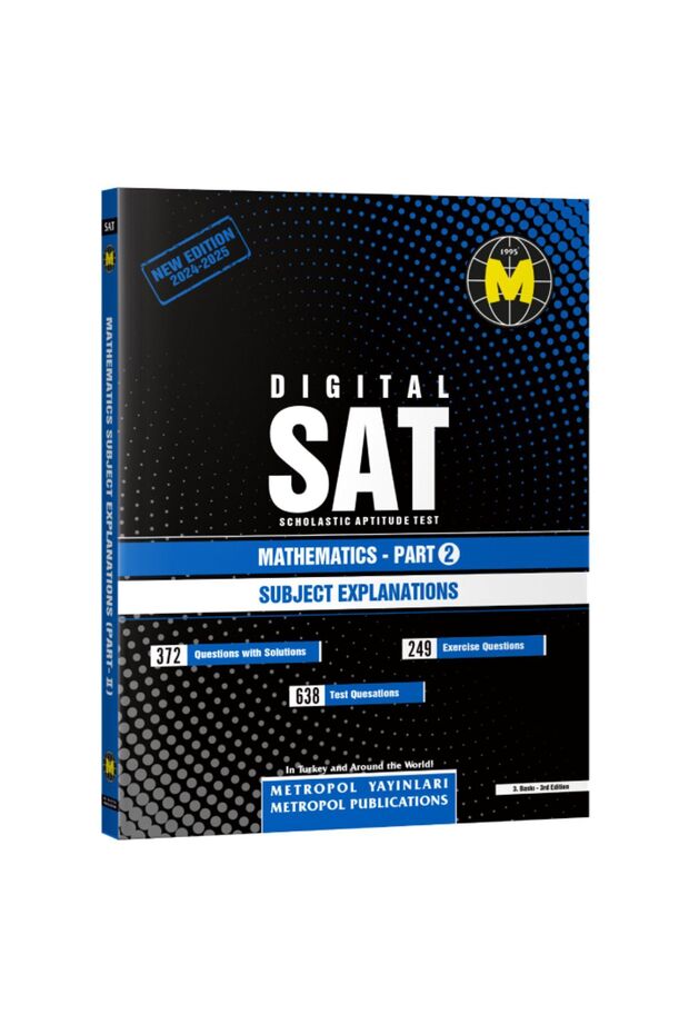 SAT 4 LÜ-SET-SAT MATHEMATİCS-READİNG-WRİTİNG(Subject Explanations And Sample Questions) - 3