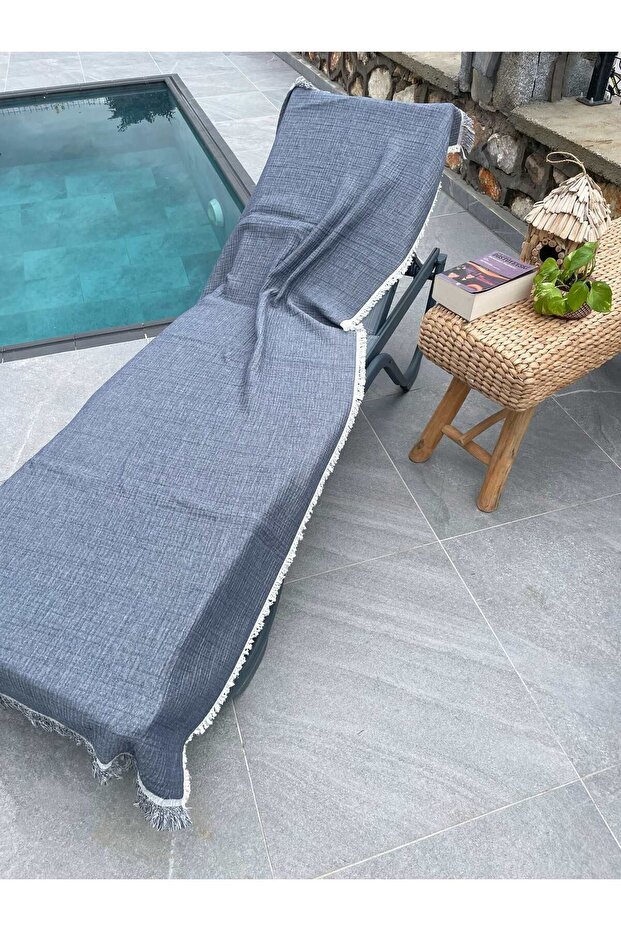 Muslin Peshtamal-Bath Towel-Beach Towel 90*200cm 100% Organic 4-Layer Muslin