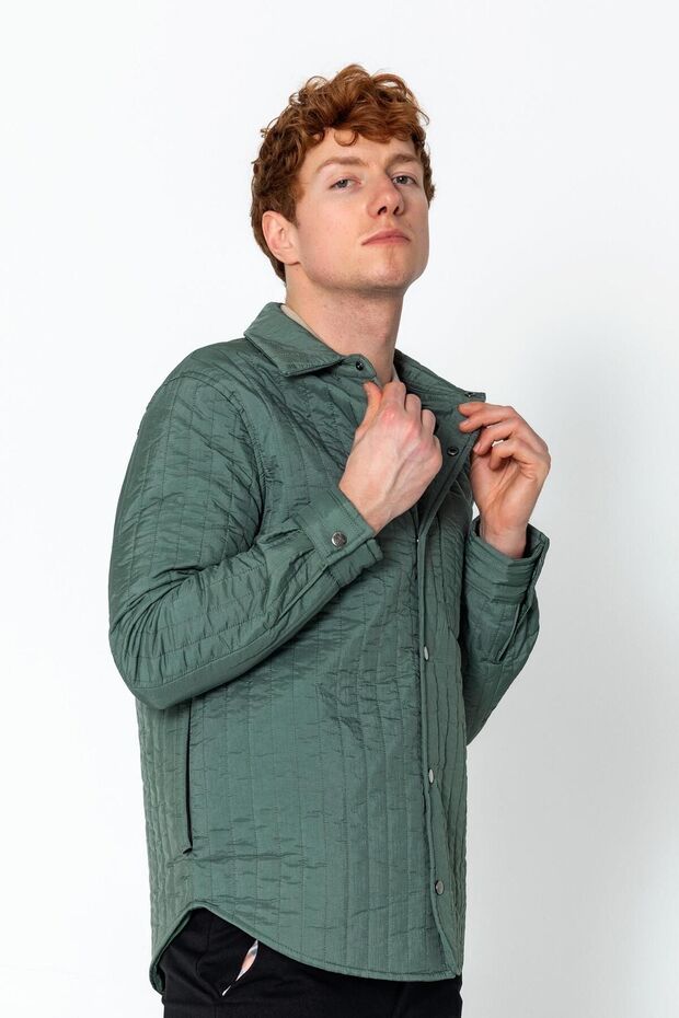 ERKEK REGULAR  ÇOK CEPLİ ASTARLI KISA MONT - 6