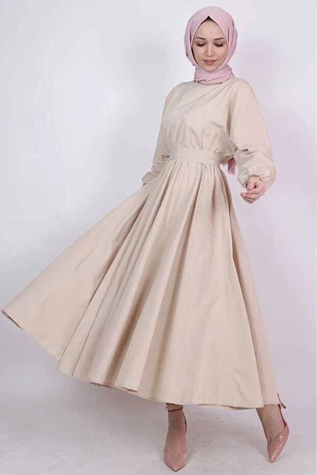 Tericoton Hijab Dress - Comfortable Fit