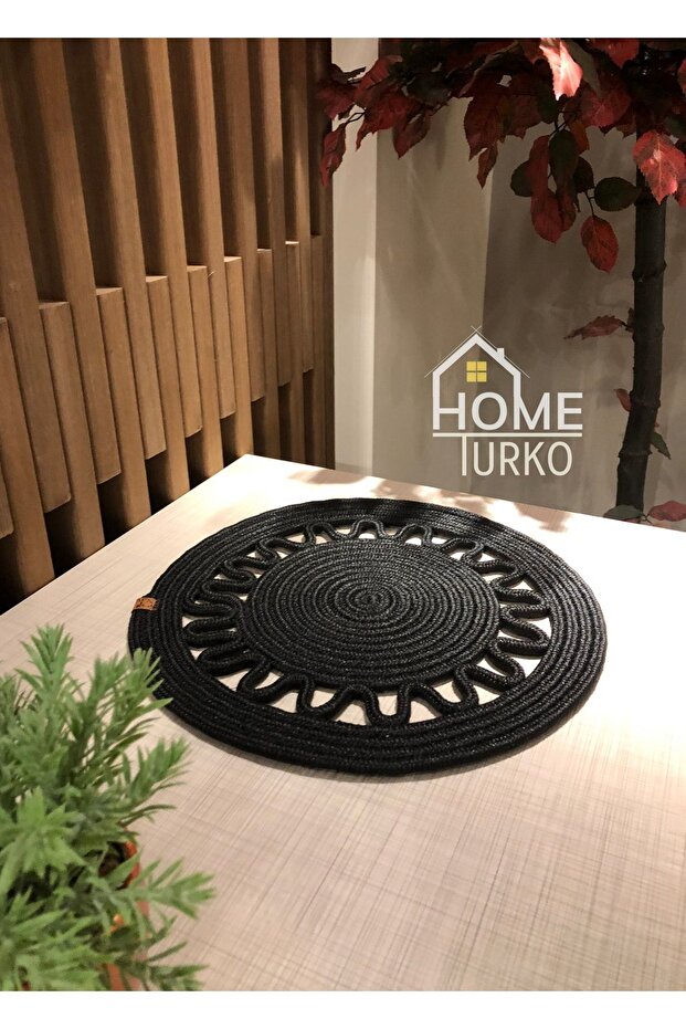 Natural Jut, Modern Looking Wicker 33 X 33 Cm, Placemat, Insert.