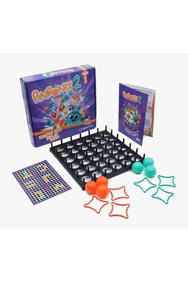 PİNPONİX 2 ( ÇEKİRDEK ZEKA )  ( 1 OYUN 5 FARKLI OYNAMA ŞEKLİ )  Anne&Bebek&Çocuk&Oyuncak&Okul Öncesi - 1