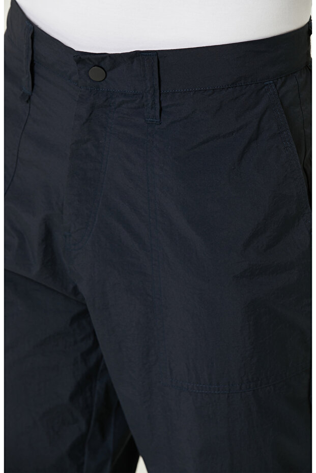 Lacivert Pantolon - 4