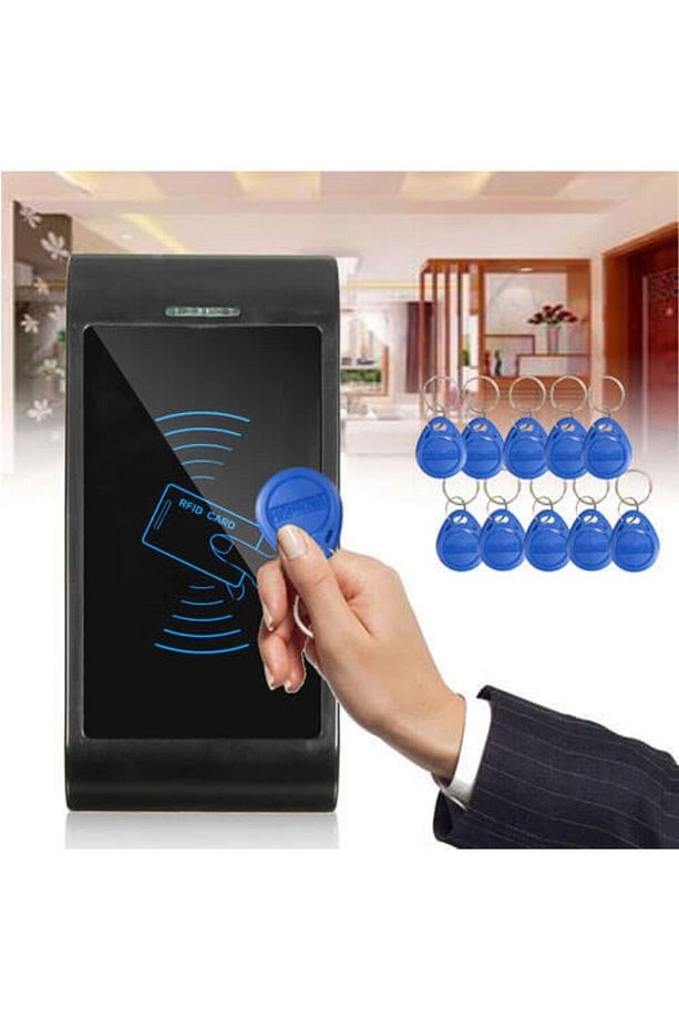 Manyetik Anahtarlık 100 Adet Rfid Keyfob Göstergeç Anahtarlık 125 Khz Proximity - 1