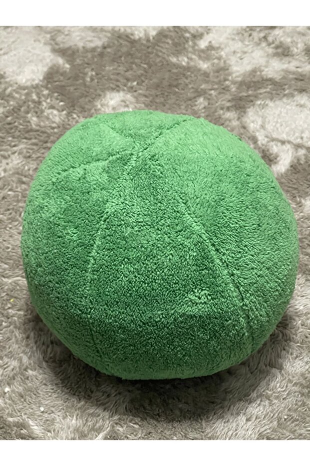 welsoft plush green ball pillow throw pillow decorative new year xmas
