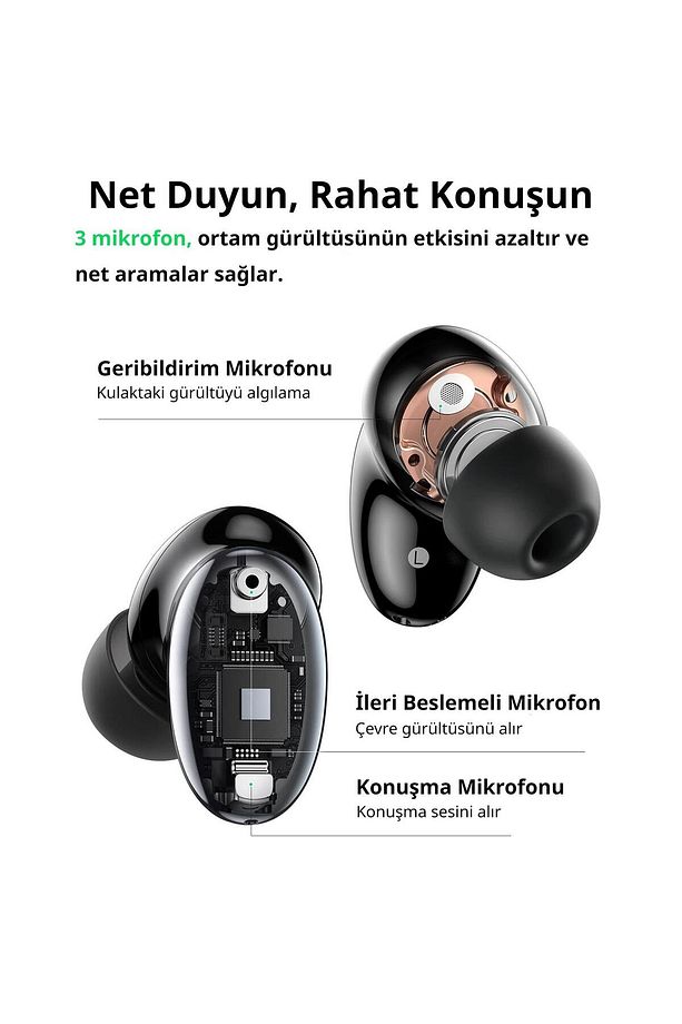 Hitune X6 Anc Bluetooth 5.1 Tws Kablosuz Kulaklık - 4