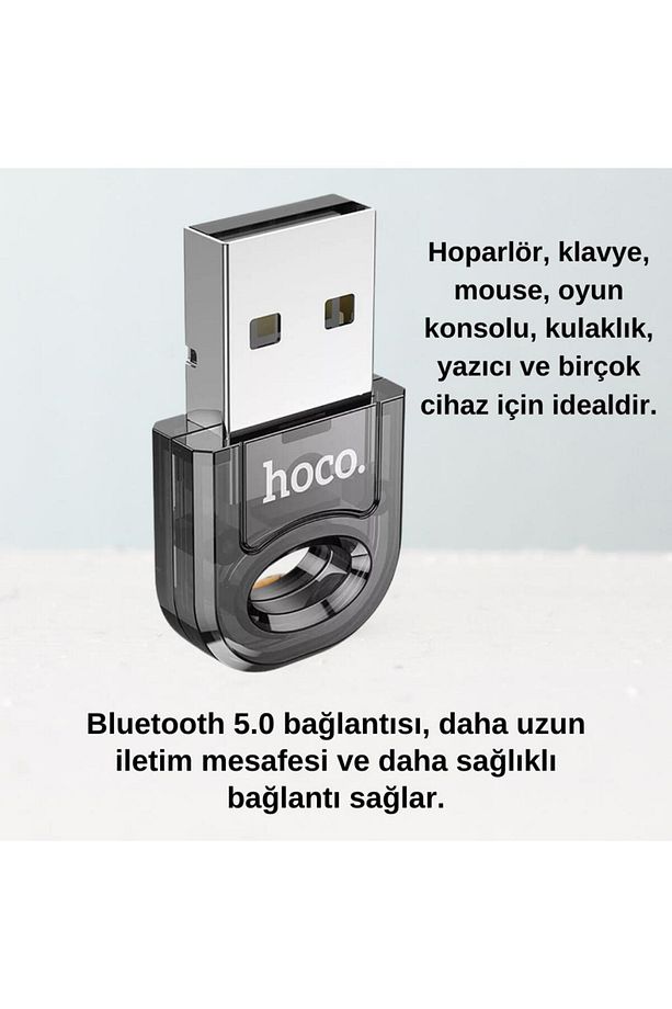 Bt5.1v Usb Bluetooth Adaptör, Televizyon, Bilgisayar Bluetooth Özellik Adaptörü,20mt Mesafeli - 2