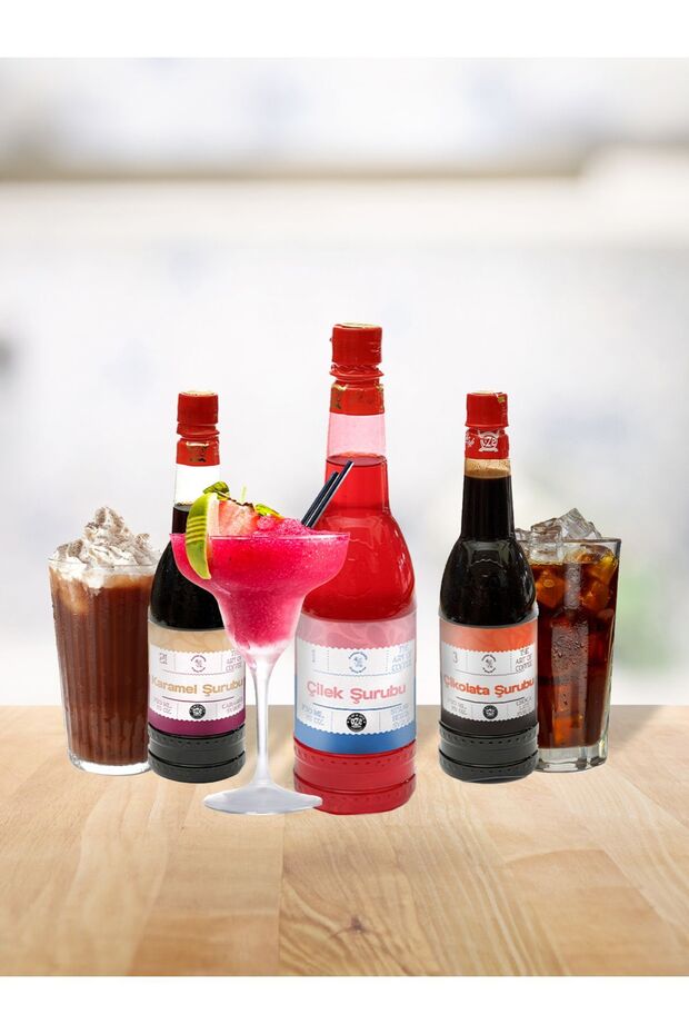 Vanilya Şurubu 75cl - 4