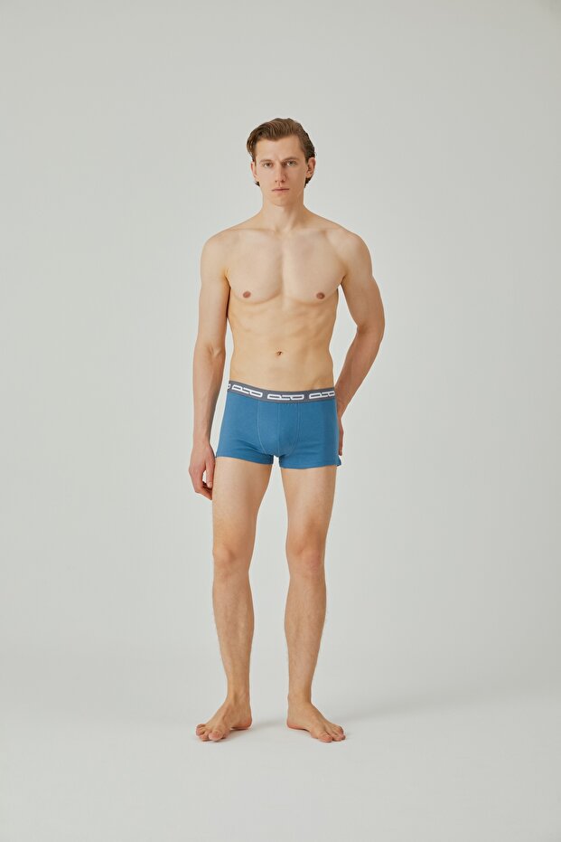 Men's Petrol Color Short Boxers