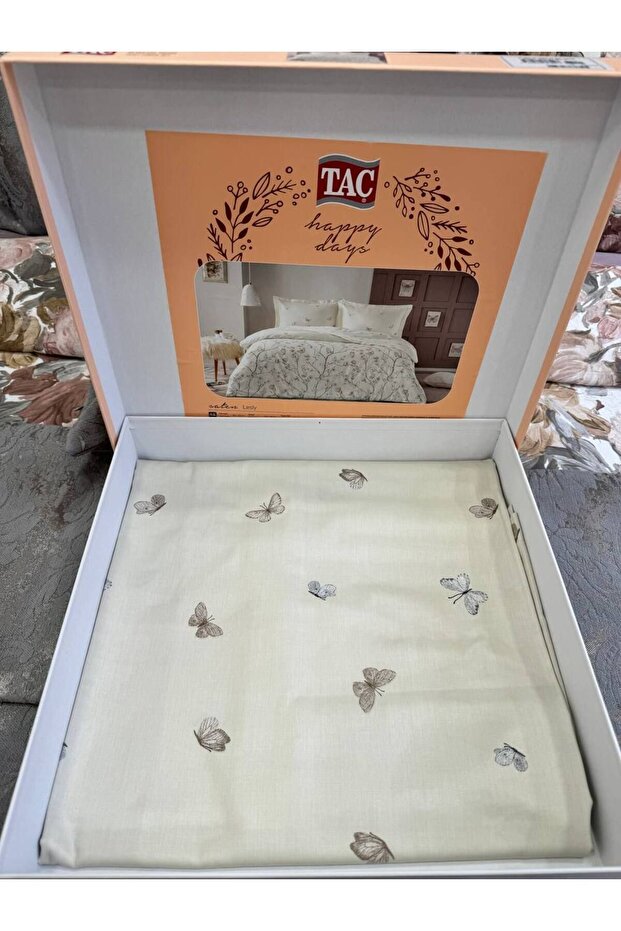 طقم غطاء لحاف من الساتان - مزدوج - 4