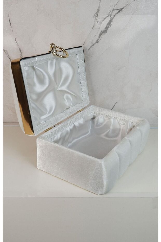 Lüks Kadife Makyaj Sandığı - 4