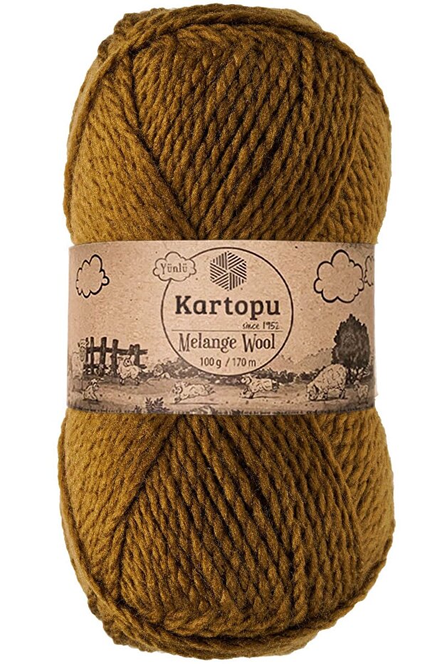 Melange Wool Woolen Hand Knitting Yarn K4001