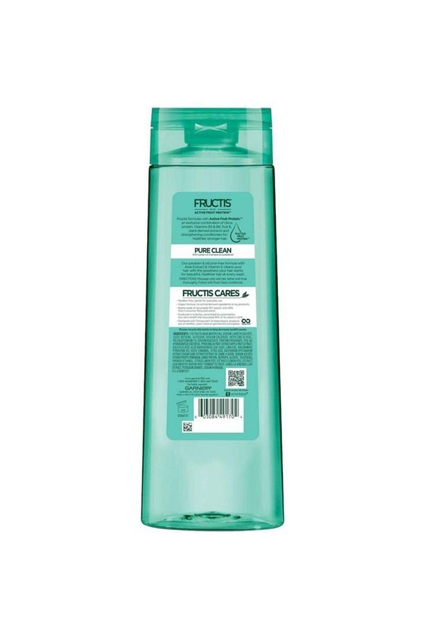 Fructis Pure Clean Güçlendirici Şampuan 370 ml - 2