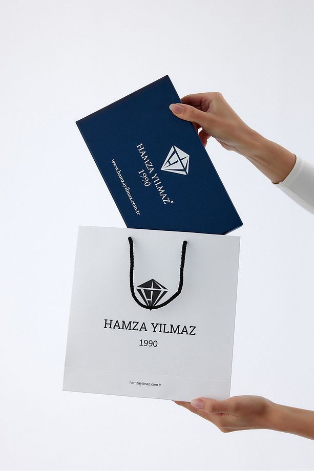 Çiçek Motif Üçlü Hasır Altın Küpe - 4