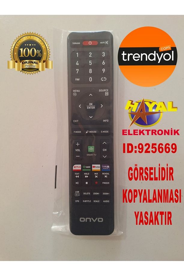 (ORJINAL) Youtube Tabii Netfilix Bein Tuşlu Lcd Kumanda - 1
