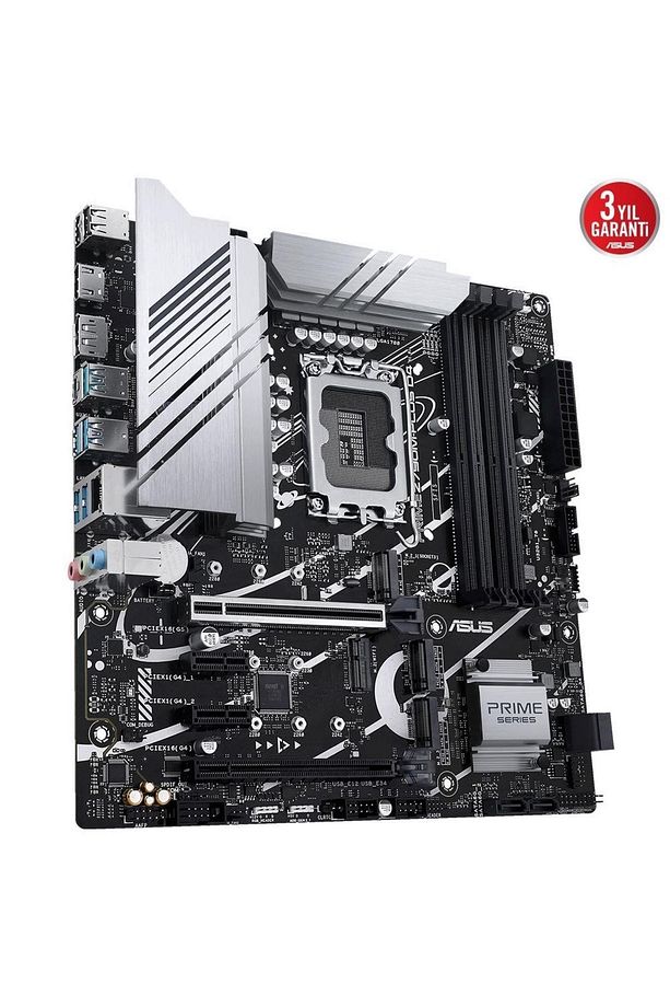 Prıme Z790m-plus D4, 4xddr4, 3x M.2, Hdmı, Dp, Type-c, 12-13.nesil, Lga1700 Soket, Argb Gaming - 6