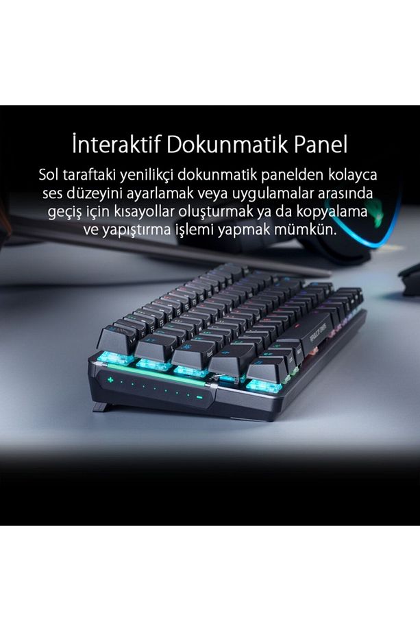 Rog Falchion Nx Compact %65 Kablosuz Türkçe Mekanik Oyuncu Klavyesi - 3