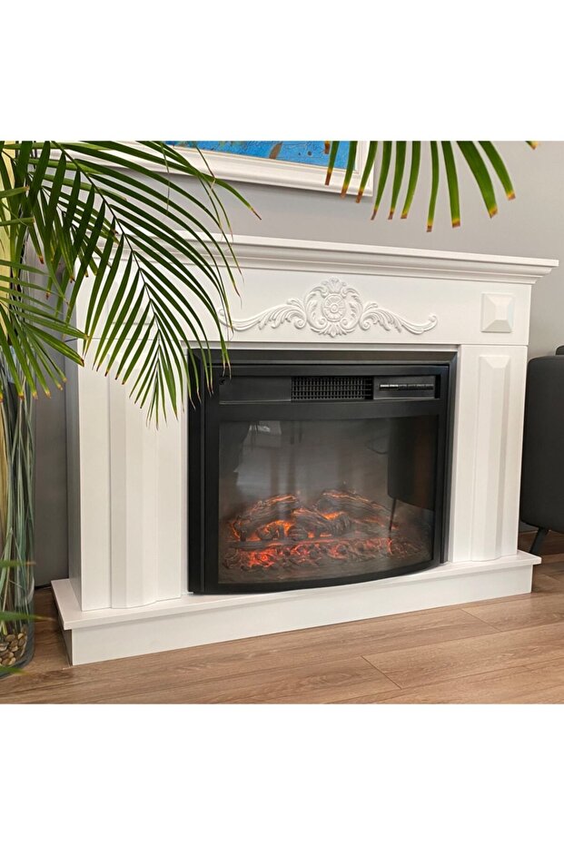 Deko Işlemeli Şömine Ses Efektli Bluetoothlu - 1