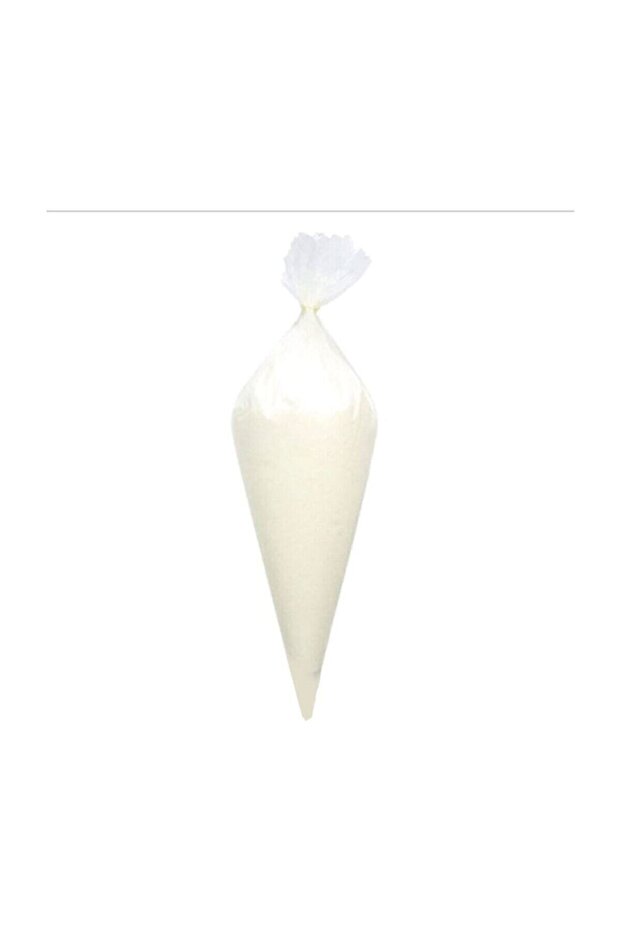 Naylon Kullan At Tek Şanti Krema Sıkma Torbası 24x51 cm 6 Adet - 1