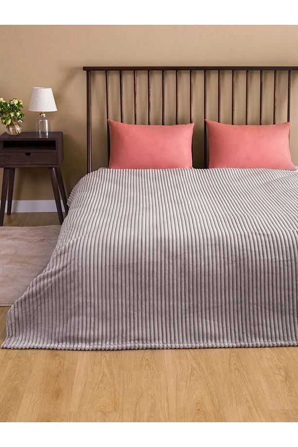 LCW HOME Wellsoft Fitilli Çift Kişilik Battaniye 200x220 Cm - 1
