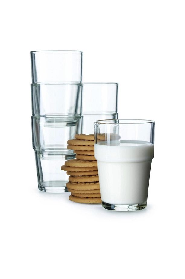 6 Adet Bardak Seti Cam MeridyenDukkan 17 cl, 6 Lı Set Su-Meşrubat Bardağı - 4