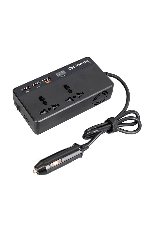 12v - 24 Volt 200 Watt 3 Usb Girişli Araç Power Invertör 220 Volt Çevirici Kpf55-p31 - 3