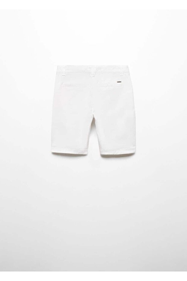 Pamuklu bermuda şort - 2