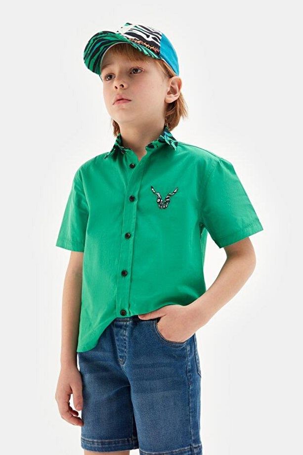 BG Store Erkek Çocuk Lacivert Şort 23SS0NB3130 - 2