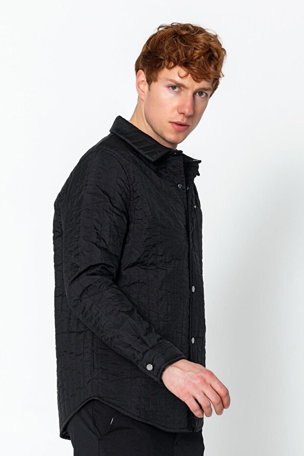 ERKEK REGULAR  ÇOK CEPLİ ASTARLI KISA MONT - 4