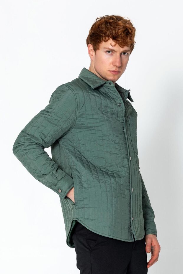 ERKEK REGULAR  ÇOK CEPLİ ASTARLI KISA MONT - 5