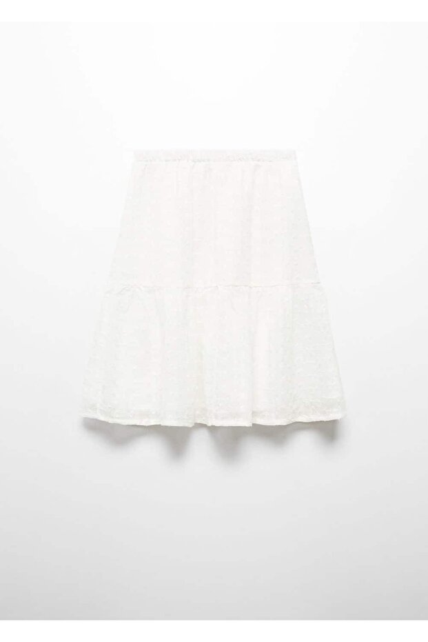 Çiçek Işlemeli Etek - 2