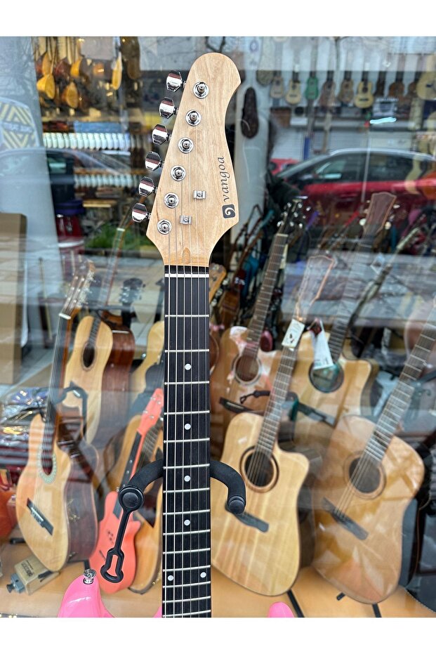 Pembe Elektro Gitar - 7