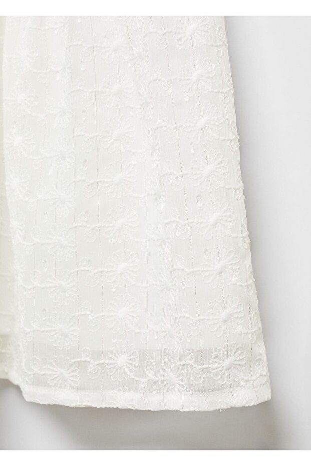 Çiçek Işlemeli Etek - 3