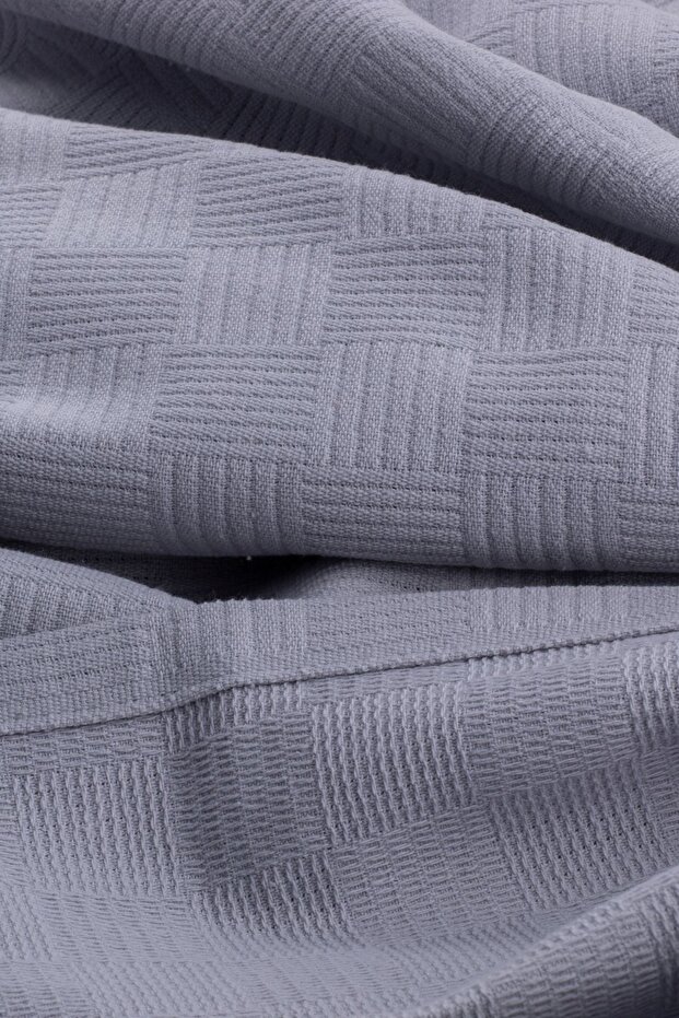 Checkerboard Pattern Pique Double - 1