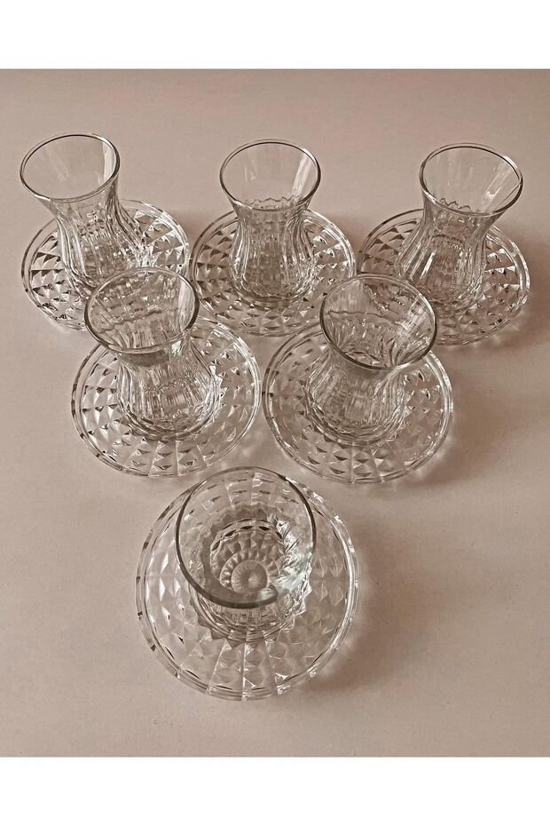 6 LI ÇAY TABAĞI BARDAK ALTLIĞI - 4