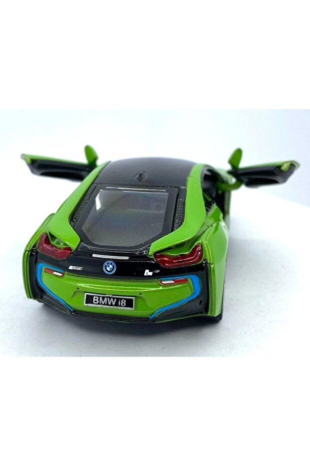 Open Doors Model Pull Drop Bmw I8 Licensed Model Car