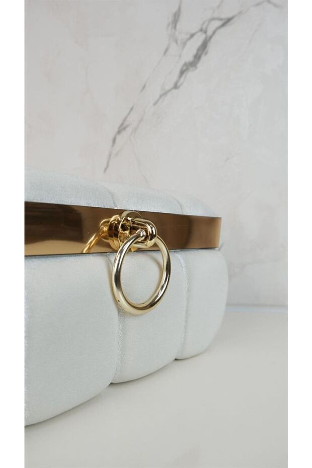 Lüks Kadife Makyaj Sandığı - 5