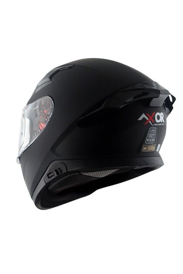 Apex Kask Black Mat - Pinlock Dahil - 5