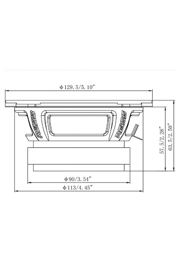 Rs-m5dx Rms 60w Max Power 170w 13 Cm Midrange - 5
