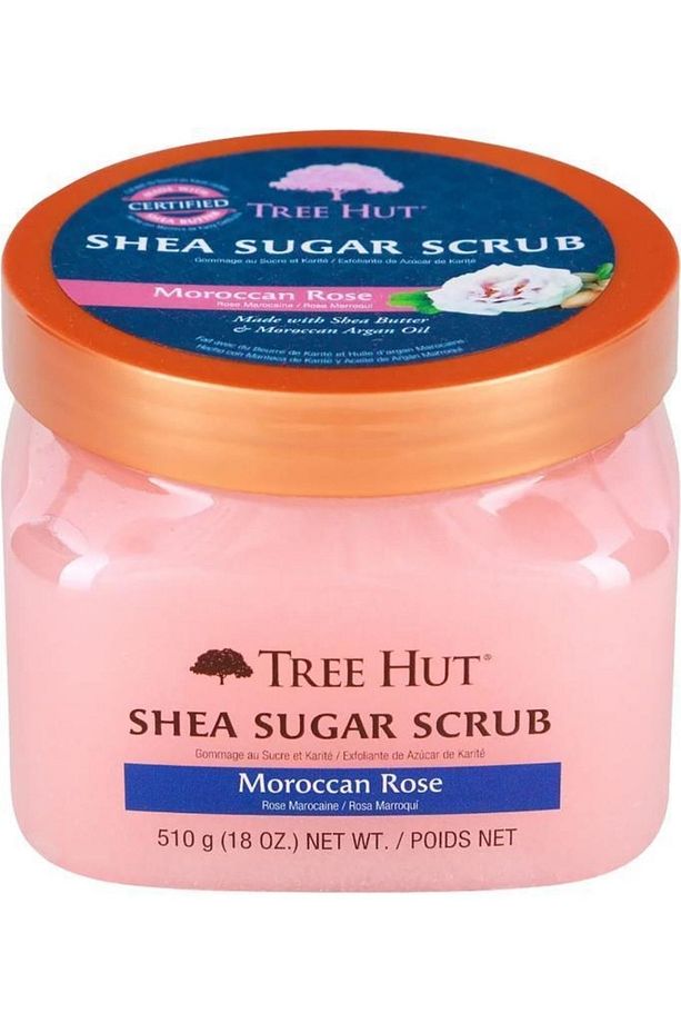 Tree Hut Moraccan Rose Shea Sugar Scrub Vücut Peelingi 510gr - 3