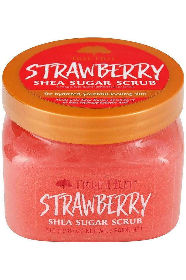 Tree Hut Strawberry Shea Sugar Scrub Vücut Peelingi 510GR - 2