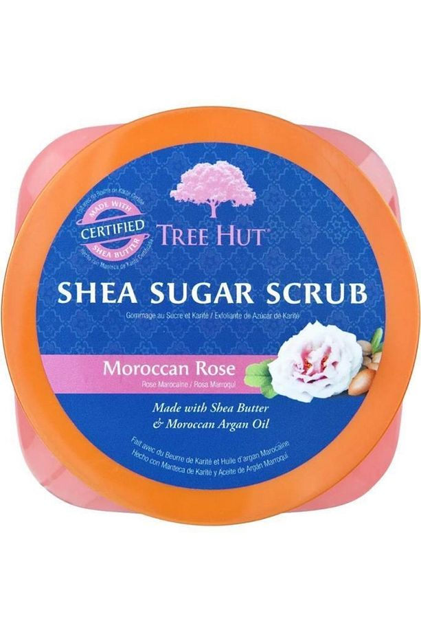 Tree Hut Moraccan Rose Shea Sugar Scrub Vücut Peelingi 510gr - 4