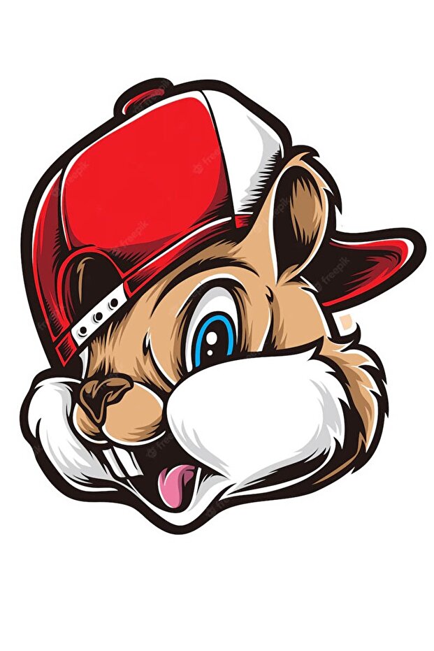 Cool Squirrel Auto, Motorcycle, Helmet, Laptop Sticker 13x12 Cm