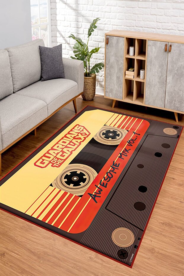 Digital Printing Washable Non-Slip Base Decorative Living Room Kitchen Carpet Runner
