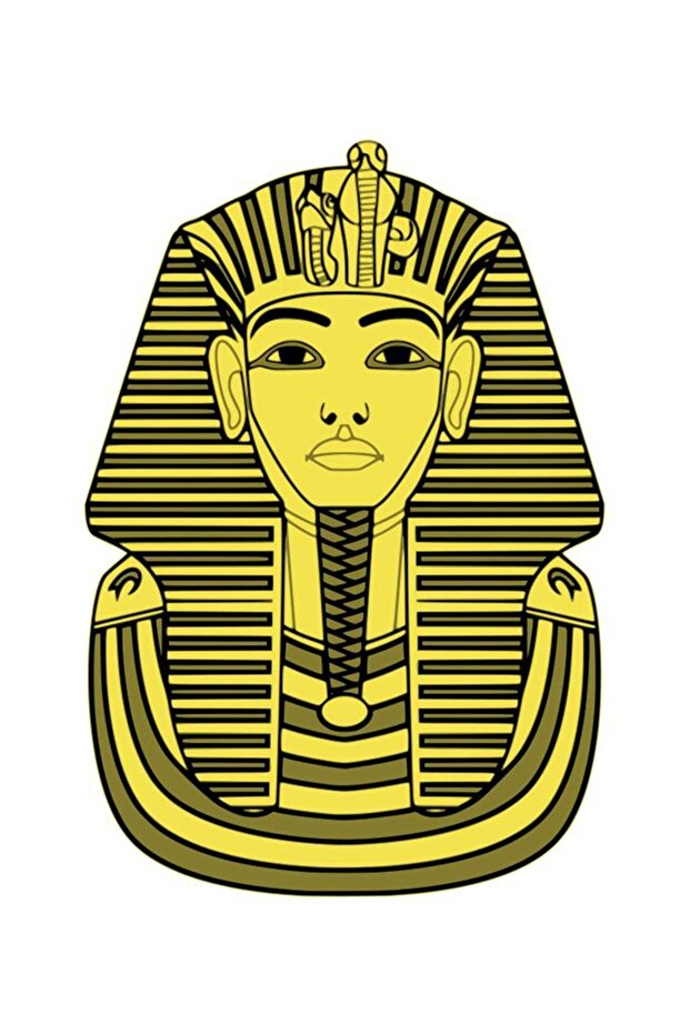 Tutankhamun Auto Sticker, Motorcycle, Laptop, Helmet, Car Sticker 15x10 Cm