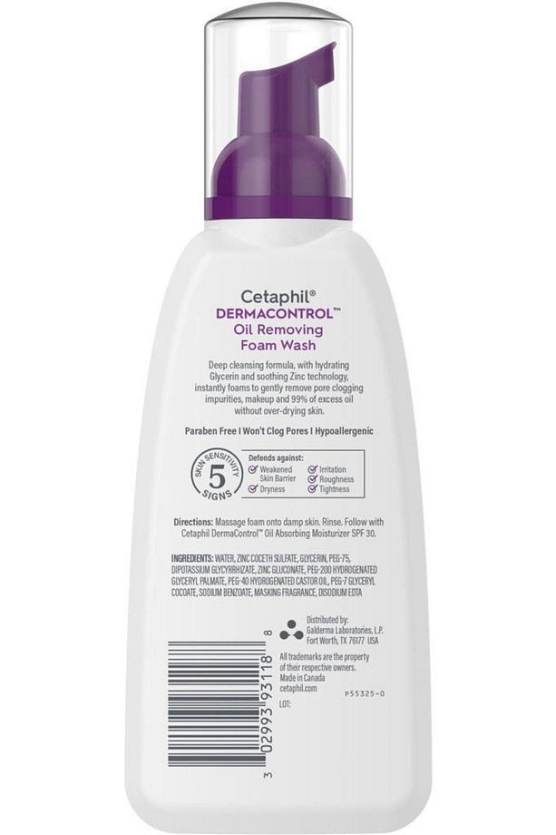 Dermacontrol Yağ Temizleyici Yüz Yıkama Köpüğü 237ml - 2