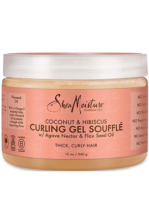 Coconut & Hibiscus Curl Defining Hair Care Gel 340Gr