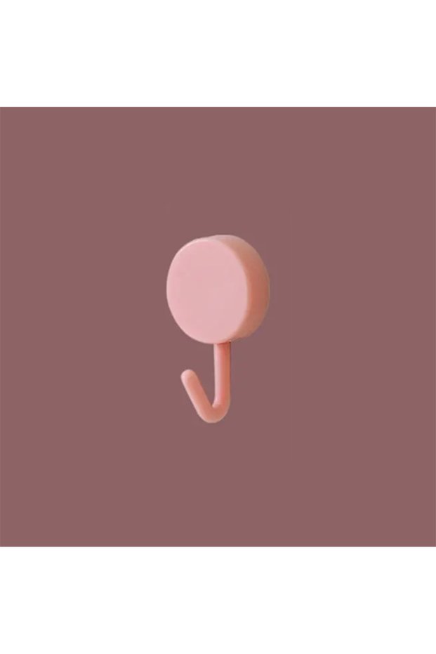 Colorful Easy Installation Non-Perforated Wall Hangers - Strong Adhesive Non-Marking Clothing Hanger