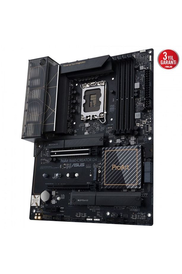 Proart B660-creator D4 Ddr4 Hdmı-dp M2 Nvme Pcıe 16x V4.0 1700p Atx - 3